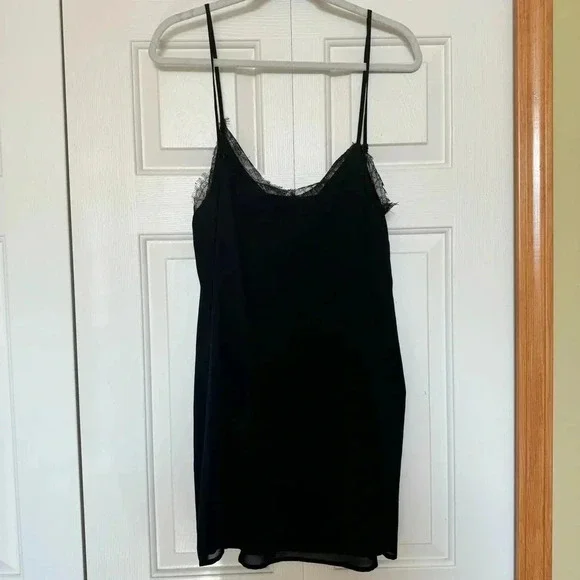 Lulu’s My Desire Black Lace Slip Dress - Picture 8 of 11